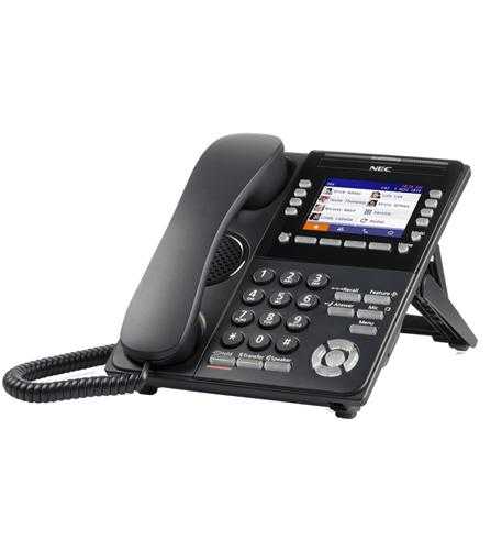NEC SL2100, DT920 IP Self-Labeling Color Phone BK NEC-BE118969