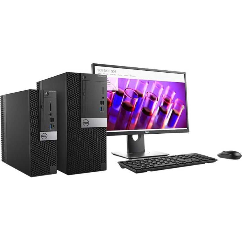 Dell-IMSourcing, Dell-Imsourcing Optiplex 7000 7050 Desktop Computer - Intel Core I5 7Th Gen I5-7500 - 8 Gb Ram Ddr4 Sdram - Small Form Factor