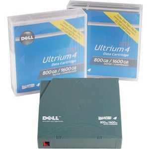 Dell-IMSourcing, Dell-Imsourcing Tape Media For Lto4-120 Tape Drive, 800Gb/1.6Tb, 1 Pack Customer Kit