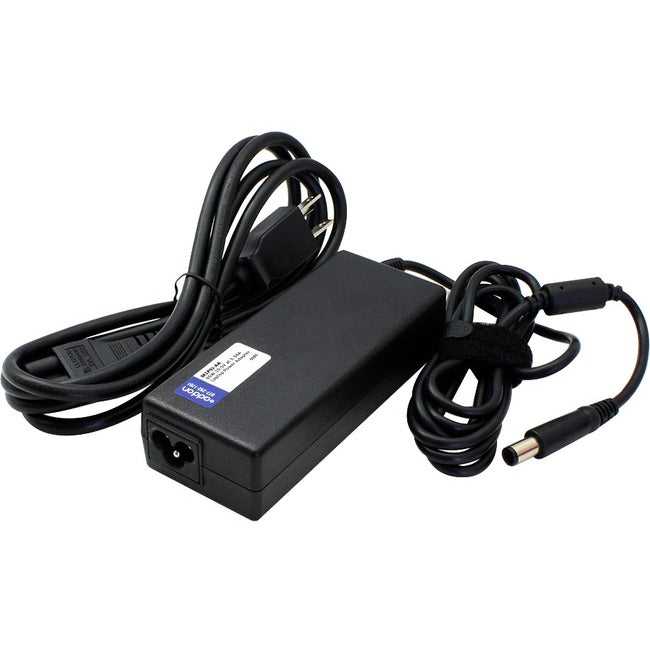 AddOn, Dell M1P9J Compatible 65W 19.5V At 3.34A Black 7.4 Mm X 5.0 Mm Laptop Power Adapter And Cable