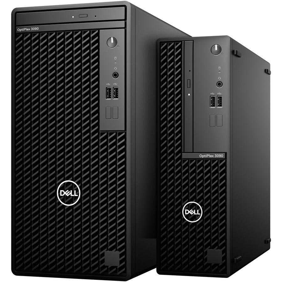 DELL, Dell Optiplex 3090 Ddr4-Sdram I3-10105 Sff Intel® Core™ I3 8 Gb 500 Gb Hdd Windows 10 Pro Pc Black