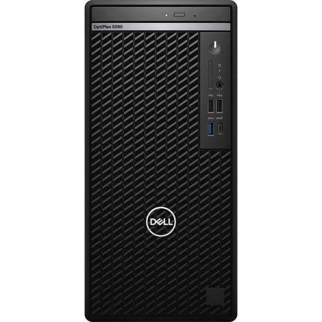Dell Technologies, Dell Optiplex 5000 5090 Desktop Computer - Intel Core I5 10Th Gen I5-10505 Hexa-Core (6 Core) 3.20 Ghz - 8 Gb Ram Ddr4 Sdram - 256 Gb M.2 Pci Express Nvme 3.0 X4 Ssd - Tower - Black