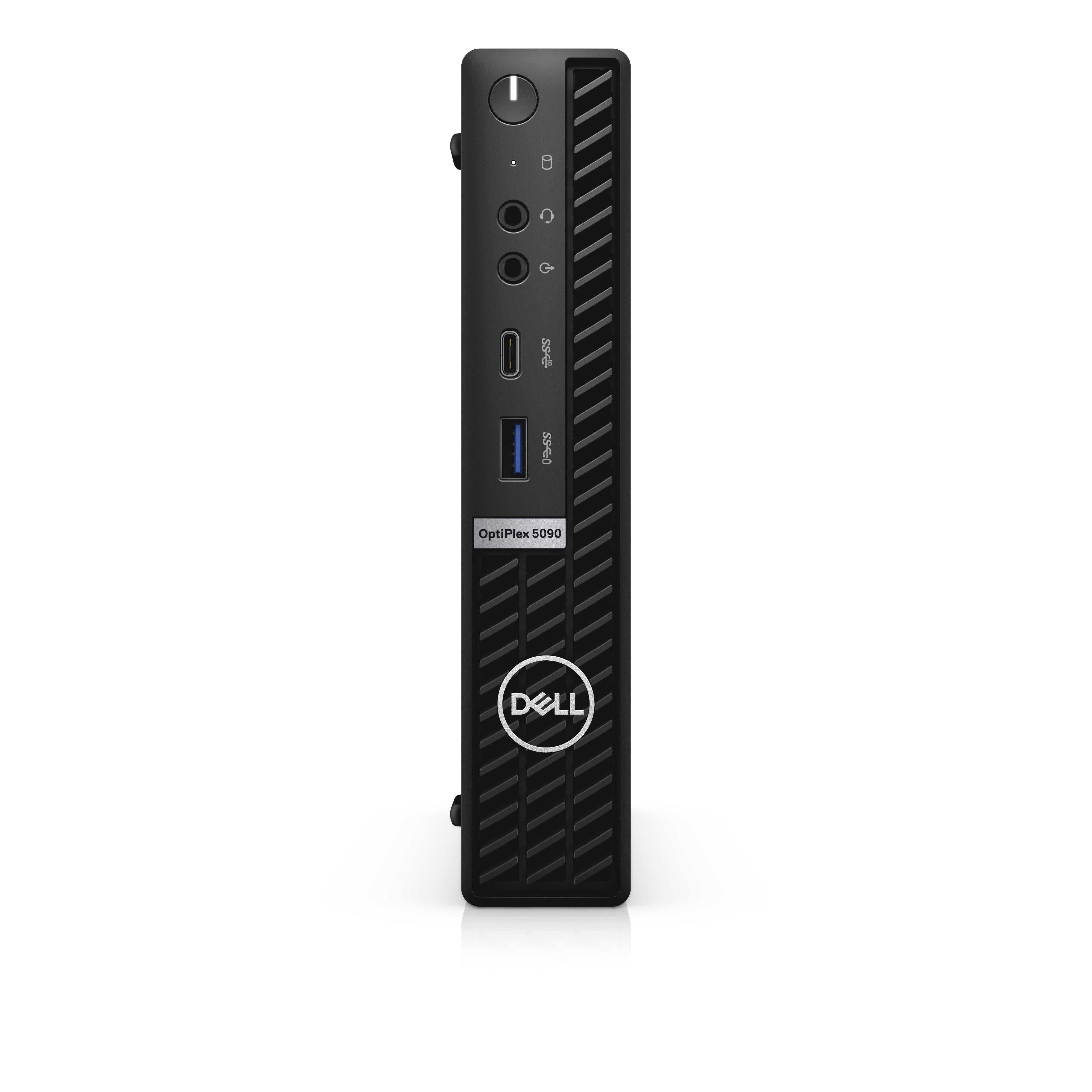 DELL, Dell Optiplex 5090 Ddr4-Sdram I5-10500T Mff Intel® Core™ I5 8 Gb 256 Gb Ssd Windows 10 Pro Mini Pc Black