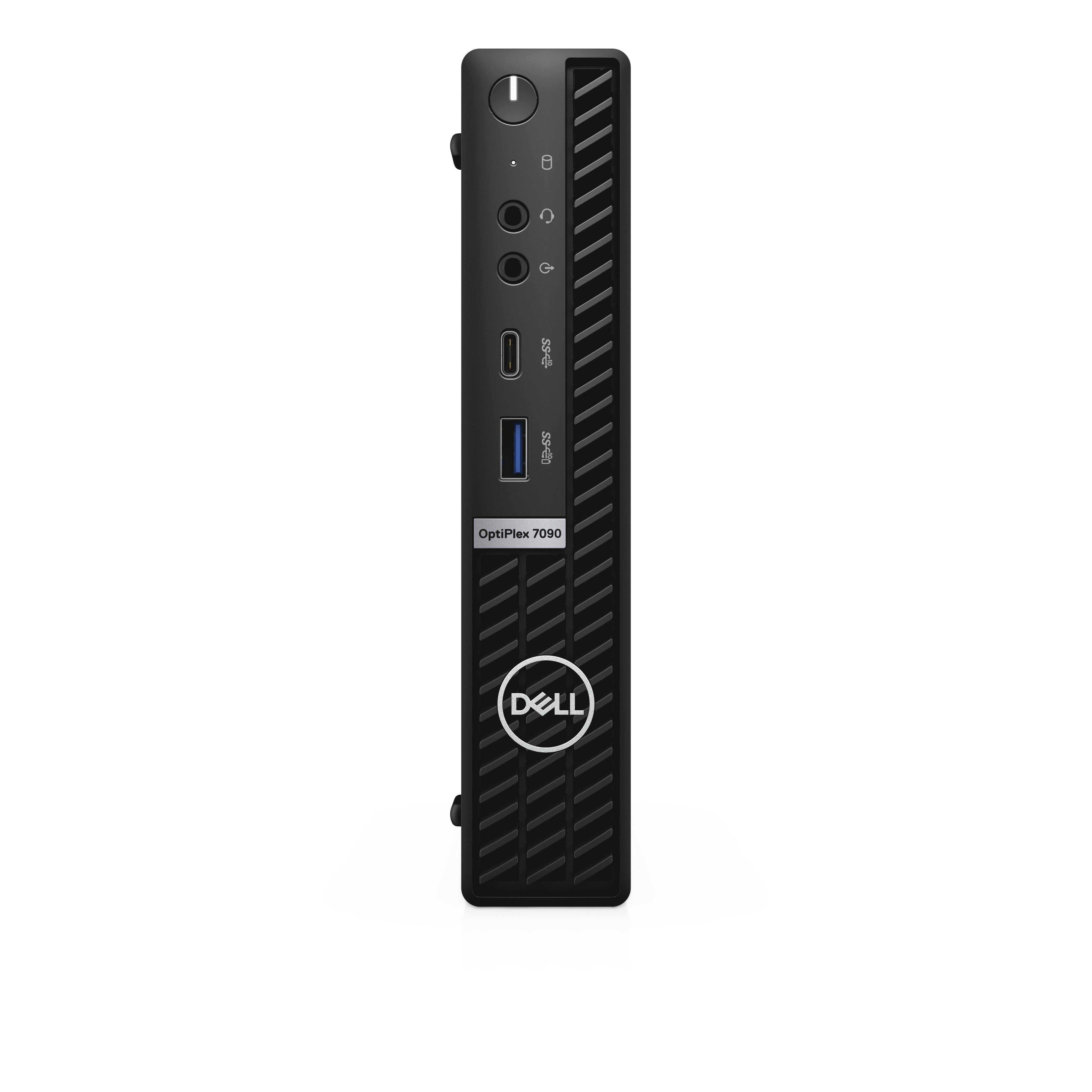 DELL, Dell Optiplex 7090 Ddr4-Sdram I5-10505 Mff Intel® Core™ I5 8 Gb 256 Gb Ssd Windows 10 Pro Mini Pc Black