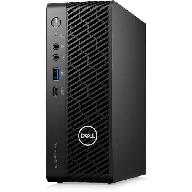 Dell Technologies, Dell Precision 3000 3260 Workstation - Intel Core I7 Dodeca-Core (12 Core) I7-12700 12Th Gen 2.10 Ghz - 16 Gb Ddr5 Sdram Ram - 512 Gb Ssd - Ultra Small - Black 910Wv