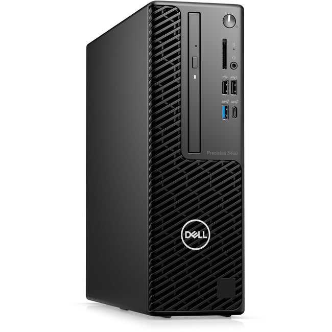 Dell Technologies, Dell Precision 3000 3460 Workstation - Intel Core I5 Hexa-Core (6 Core) I5-12500 12Th Gen 3 Ghz - 16 Gb Ddr5 Sdram Ram - 256 Gb Ssd - Small Form Factor - Black