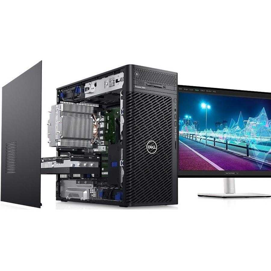 Dell Technologies, Dell Precision 3000 3660 Workstation - Intel Core I5 Hexa-Core (6 Core) I5-12500 12Th Gen 3 Ghz - 16 Gb Ddr5 Sdram Ram - 256 Gb Ssd - Tower - Black