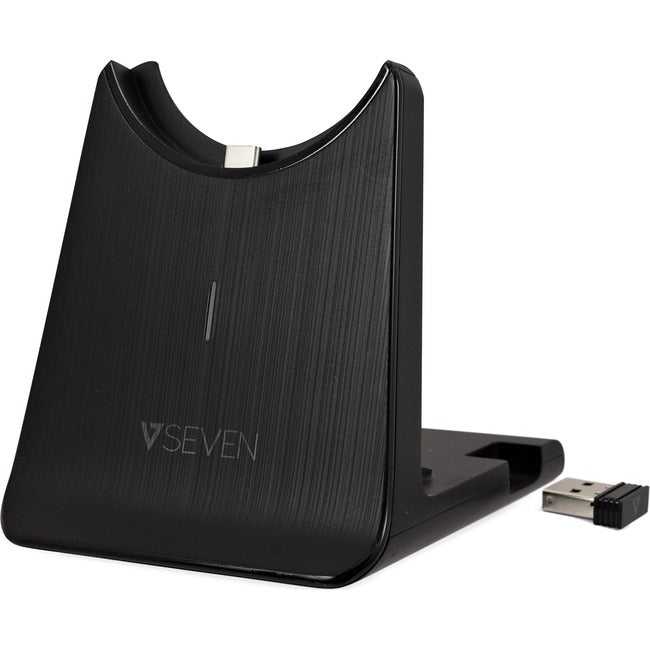 V7 AUDIO, Desktop Charging Cradle,For V7 Bt Business Headsets Black
