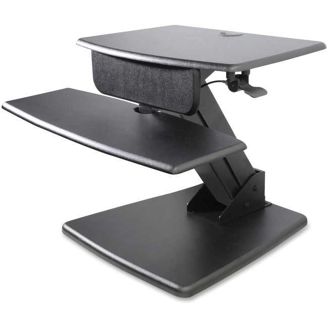 KANTEK, Desktop Sit To Stand Computer,Workstation With Base Black