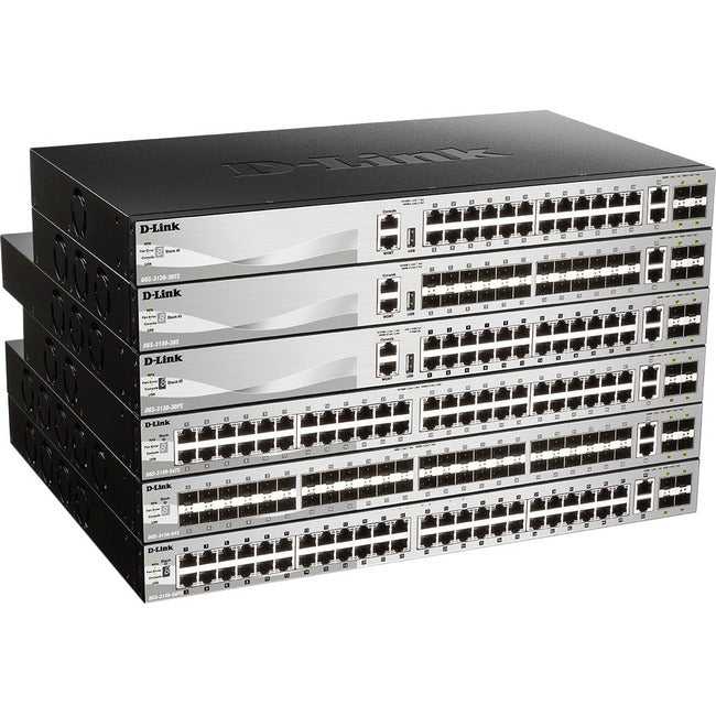 D-LINK BUSINESS PRODUCTS SOLUTIONS, Dgs-3130 Series 54Port L2+,Fully Managed Gigabit Sfp Switch