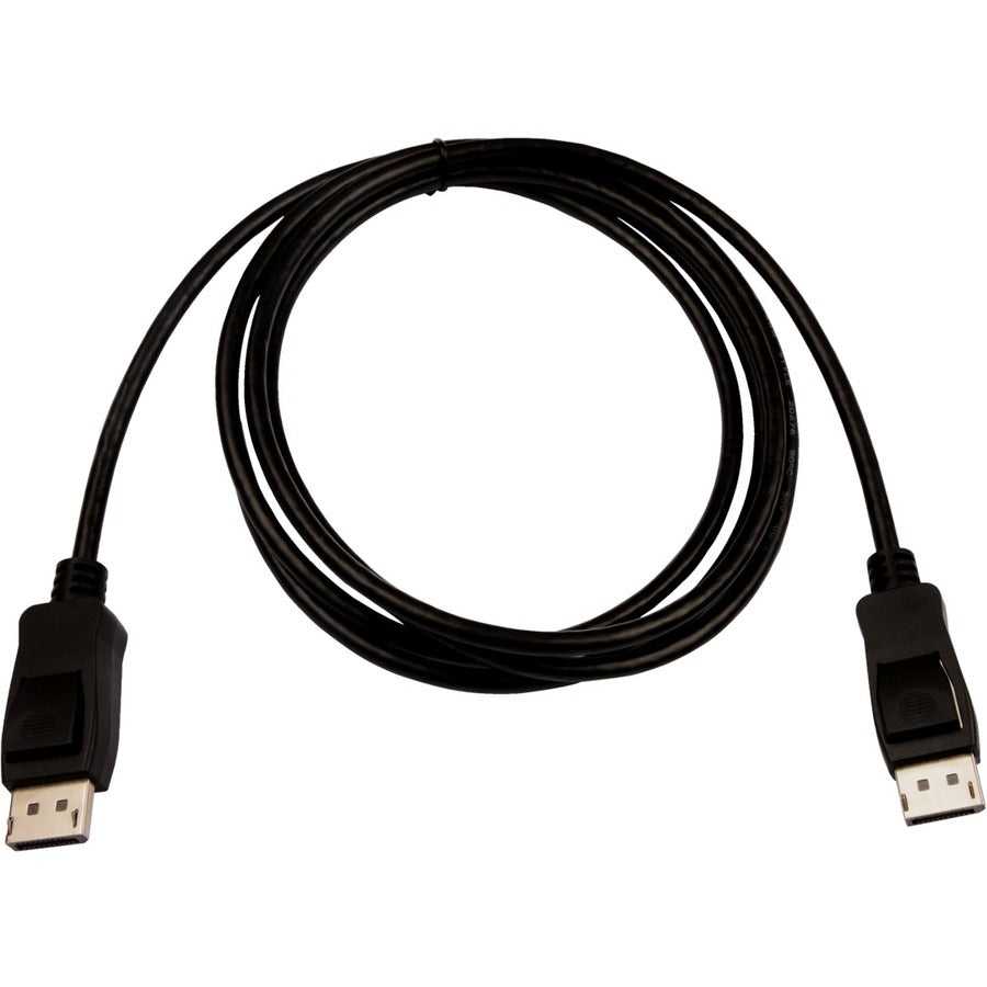 V7-CABLES, Displayport 1.4 2M 6.6Ft Cable,Dp Cable 32.4 Gbps 8K Uhd 2M Black