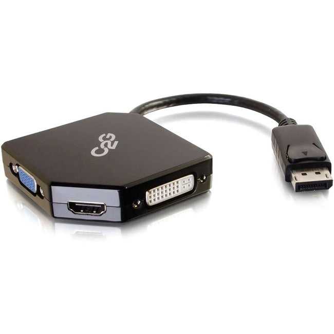 C2G, Displayport To Hdmi/Dvi/Vga Adapter, Connect A Device With A Displayport Output