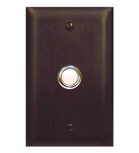 Viking Electronics, Door Bell Button Panel in Bronze VK-DB-40-BN
