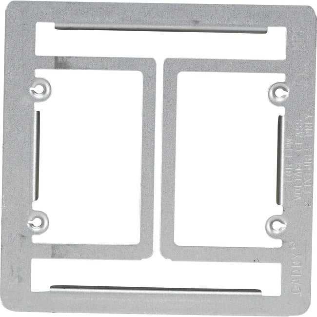 BLACK BOX, Dry-Wall Mounting Plate - Low-Voltage, Double-Gang, Taa
