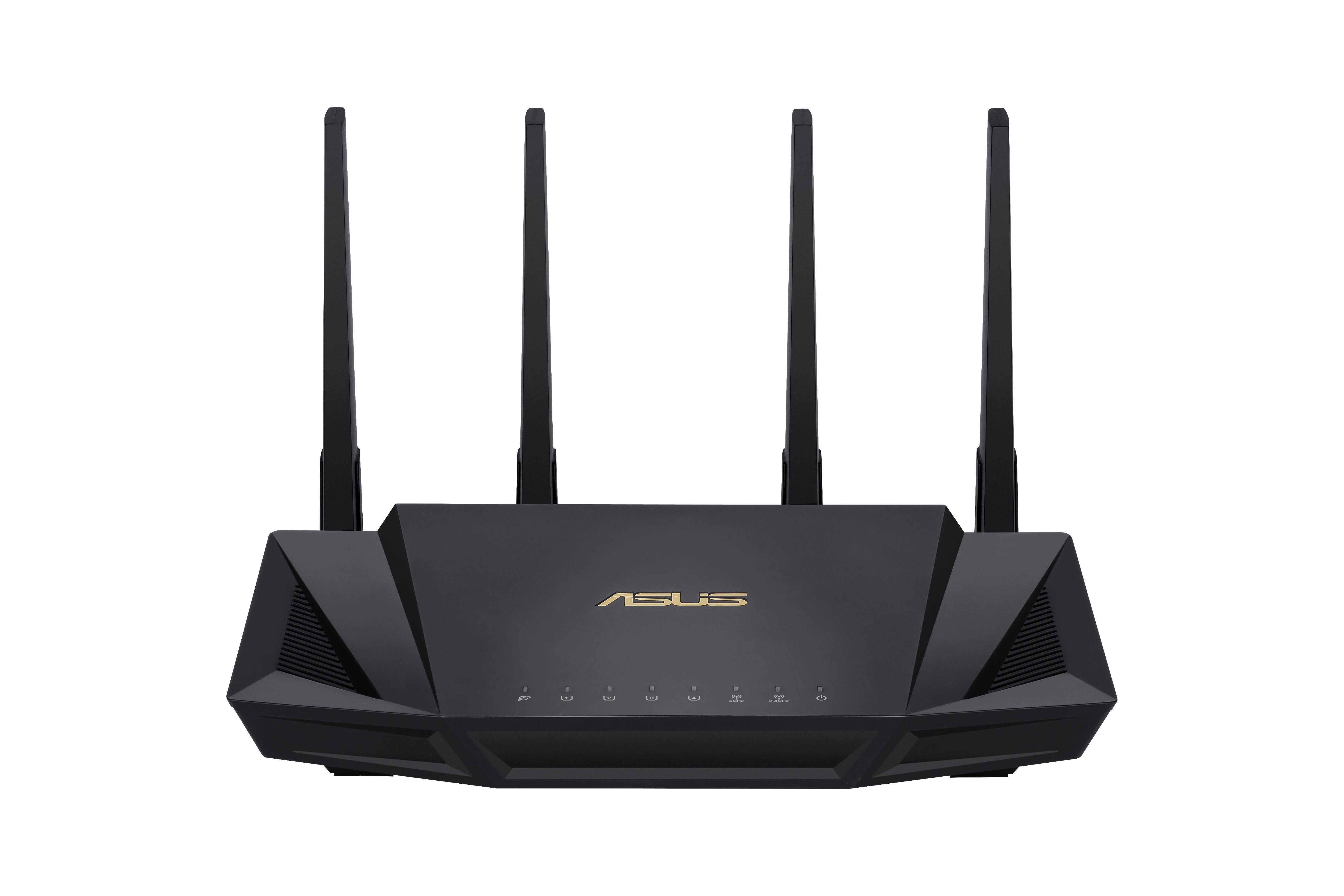 ASUS, Dual Band Wifi Router Wifi 6,Support Aimesh Whole-Home Wifi 4X1G