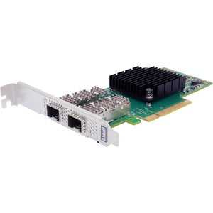 ATTO TECHNOLOGY, Dual Channel 10/25Gbe X16 Pcie,3.0 Low Profile Integrated Sfp28