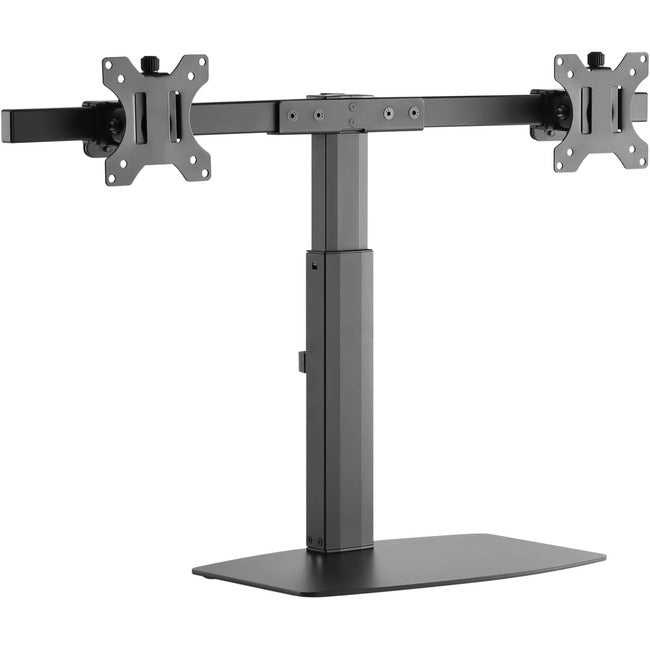 AMER NETWORKS, Dual Monitor Desk Mount - Stand,Height Adjustable Support Up To 28
