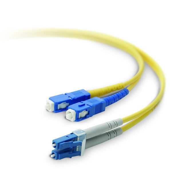 BELKIN INTERNATIONAL INC, Duplex Fiber Optic Cable Lc/Sc;8.3/125; 50 Meters