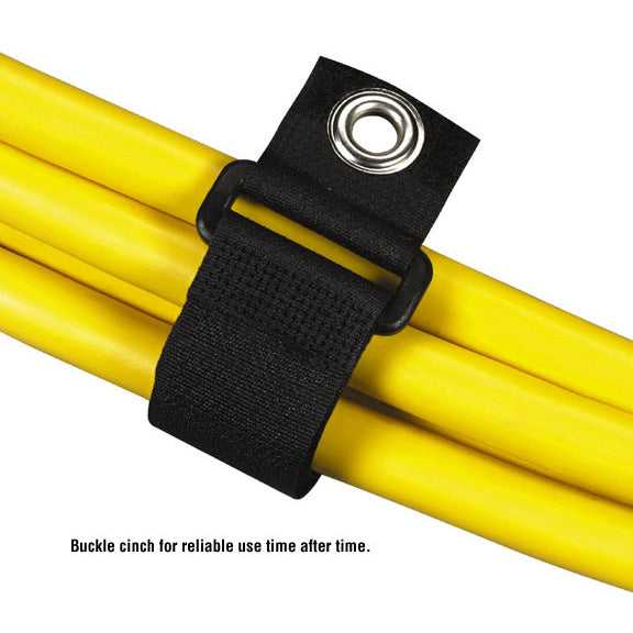 BLACK BOX, Durable Reusable Suspension Belt - 7", 10-Pack, Gsa, Taa