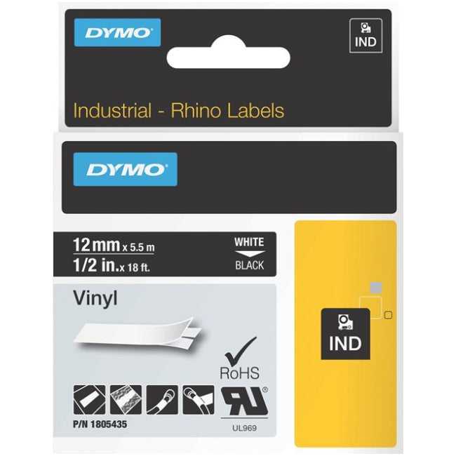 Newell Brands, Dymo Black On White Id Label