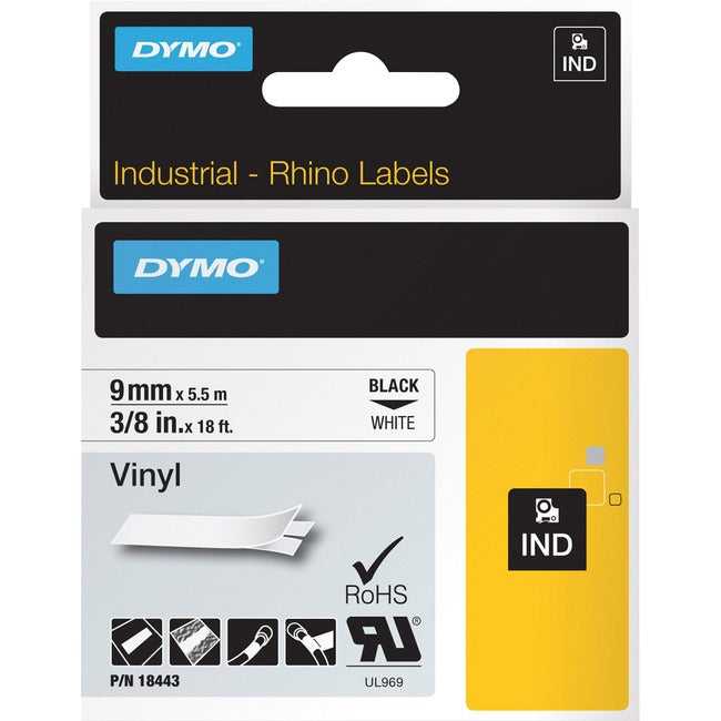 DYMO, Dymo Rhino Industrial Vinyl Labels 18443