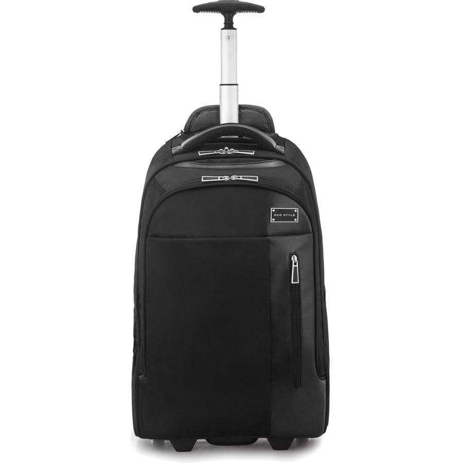 ECO STYLE, ECO STYLE Tech Exec Carrying Case (Rolling Backpack) for 17.3" Notebook