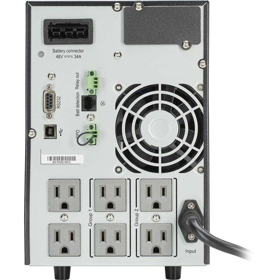 Eaton, Eaton 9Sx1500 Uninterruptible Power Supply (Ups) Double-Conversion (Online) 1.5 Kva 1350 W 6 Ac Outlet(S)