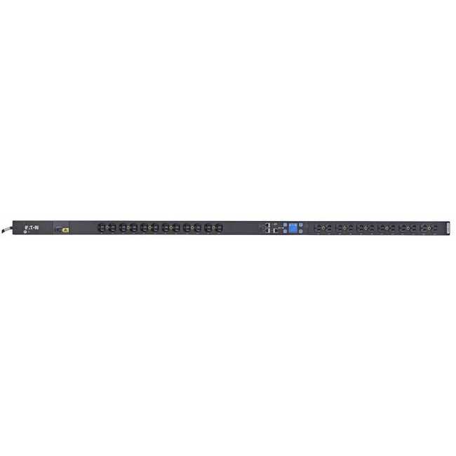 Eaton, Eaton Metered Input Rack Pdu, 0U, L5-30P Input, 2.88 Kw Max, 120V, 24A, 10 Ft Cord, Single-Phase, Outlets: (24) 5-20R
