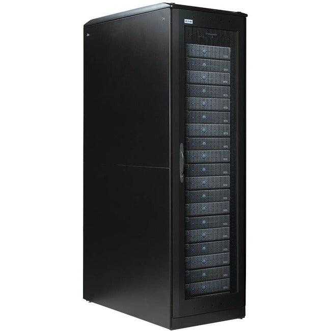 Eaton, Eaton Paramount 42U Server Rack Enclosure - Wide, 48 In. Depth, Doors Included, No Side Panels, Taa