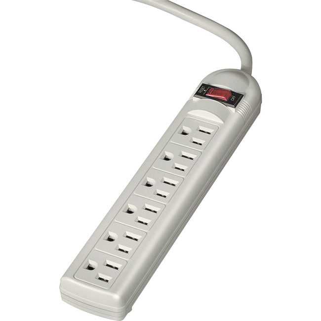 FELLOWES, INC., Economical Fellowes Power Strip With 6 Outlets. Office Grade Power Strip Has 3-P Fel-99028