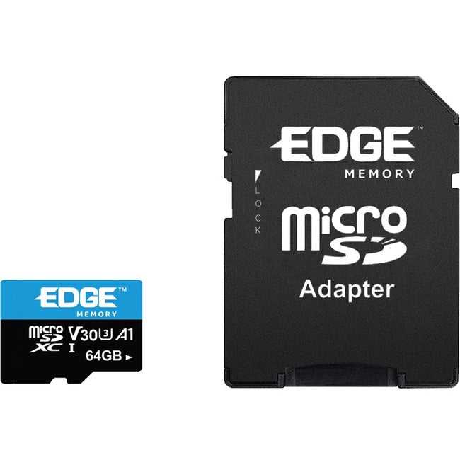 EDGE MEMORY, Edge 64 Gb Uhs-I (U3) Microsdxc