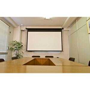 Elite Screens, Inc, Elite Screens Manual Series - 135-Inch 16:9, Pull Down Manual Projector Screen With Auto Lock
