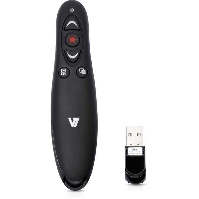 V7 KEYBOARDS & MICE, V7 Professional Wireless Presenter With Laser Pointer And Microsd Card Reader
