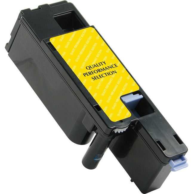 V7, V7 Remanufactured High Yield Yellow Toner Cartridge For Dell 1250/C1760 - 1400 Page Yield