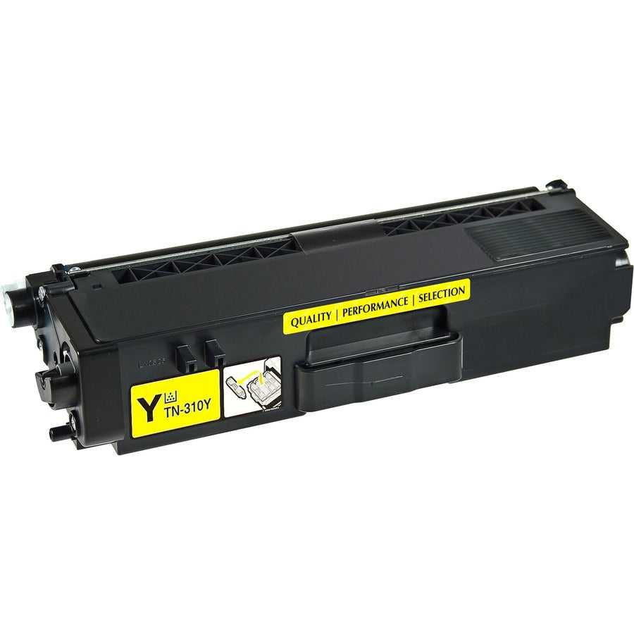 V7, V7 Remanufactured High Yield Yellow Toner Cartridge for Brother TN315 - 3500 page yield