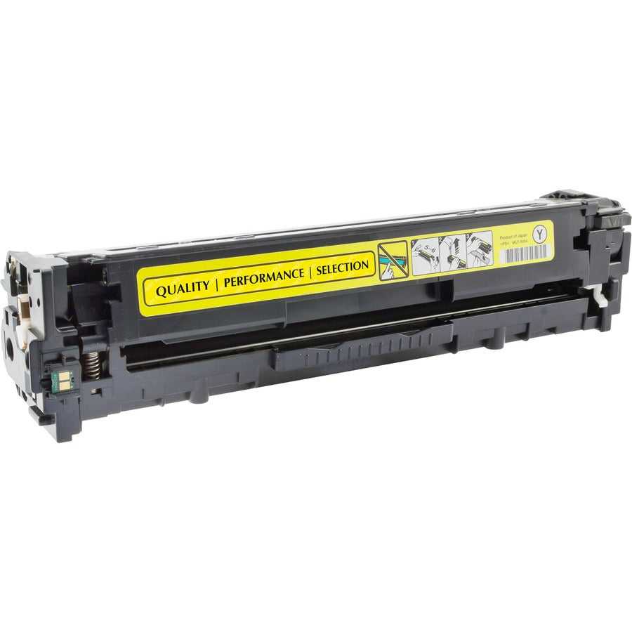 V7, V7 Remanufactured Laser Toner Cartridge - Alternative for HP 128A (CE322A) - Yellow Pack