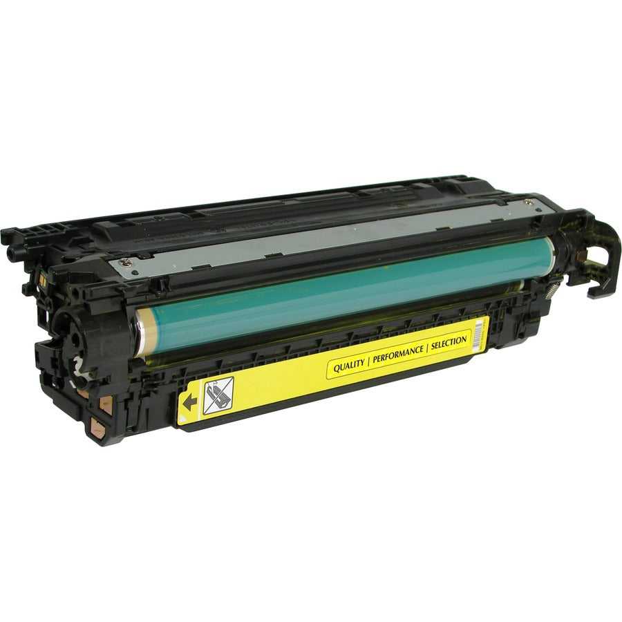 V7, V7 Remanufactured Laser Toner Cartridge - Alternative for HP 507A (CE402A) - Yellow Pack