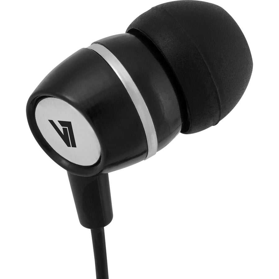 V7 AUDIO, V7 Stereo Earbuds With Inline Microphone