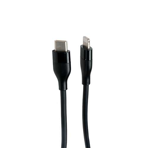 V7, V7 Usb-C Male To Lightning Male Cable Usb 2.0 480 Mbps 3A 1M/3.3Ft Black