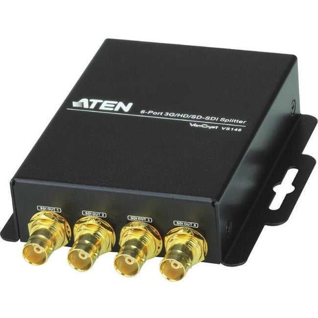 ATEN Technology, Inc, Vancryst 6-Port 3G/Hd/Sd-Sdi Splitter-Taa Compliant
