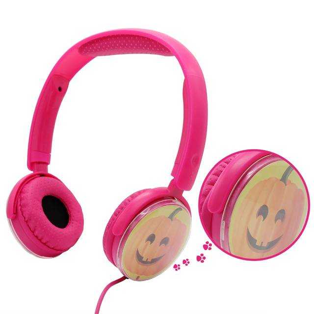 iMicro, Vcom Kids Headphones With Microphone Earphone For Toddler Tablet School Boys/Girls De126 Pink