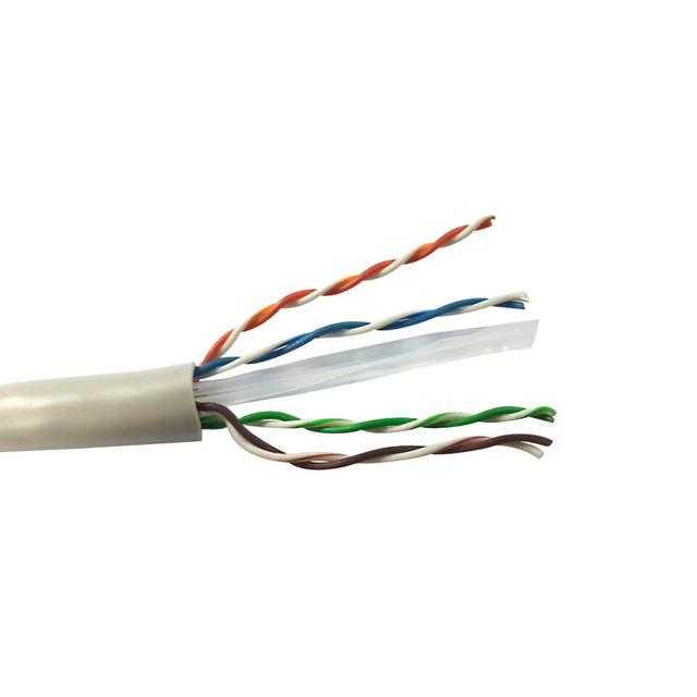 VCOM, Vcom Nc614-1000-Gray 1000Ft Cat6 Utp Cable (Gray)