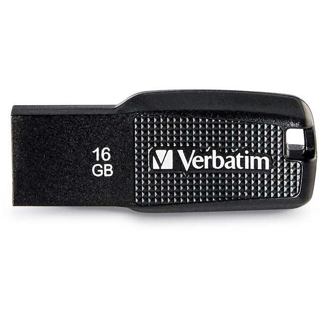 VERBATIM CORPORATION, Verbatim 16Gb Ergo Usb Flash Drive - Black
