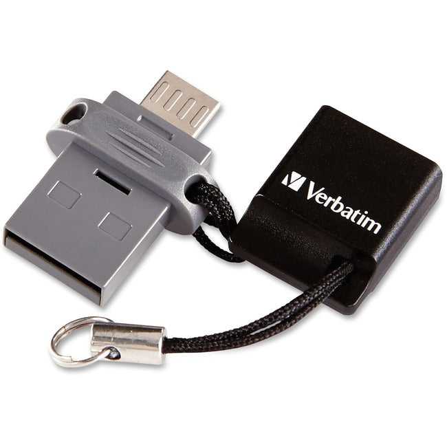 Verbatim America, LLC, Verbatim 32Gb Store 'N' Go Dual Usb Flash Drive For Otg Devices